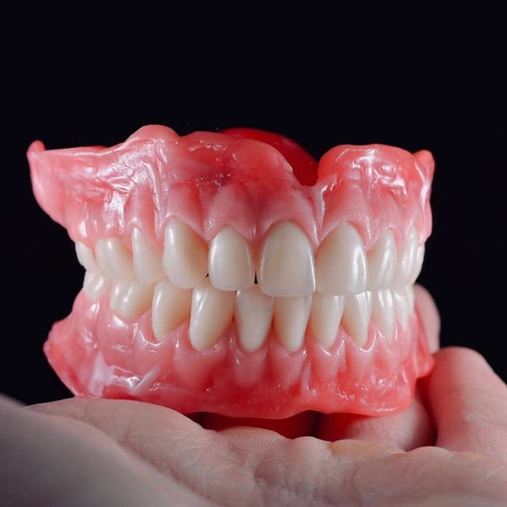 Full denture prosthesis showcase
